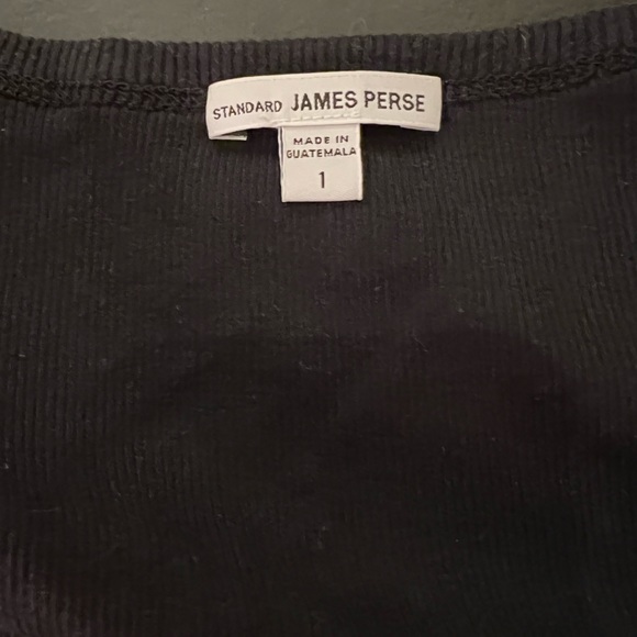 James Perse black top size 1 - Picture 5 of 7